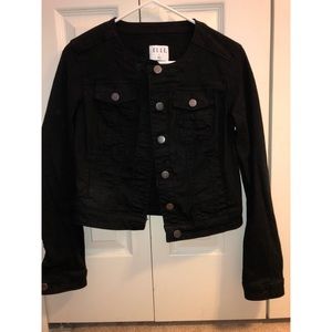 Elle Black Jean Jacket
